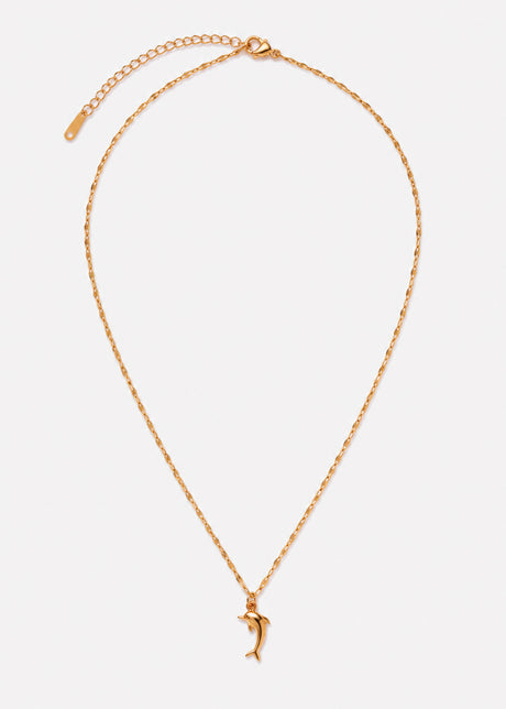 Halskette mit Delfin - gold by SASSYCLASSY