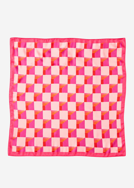 Halstuch im Retro-Look - pink