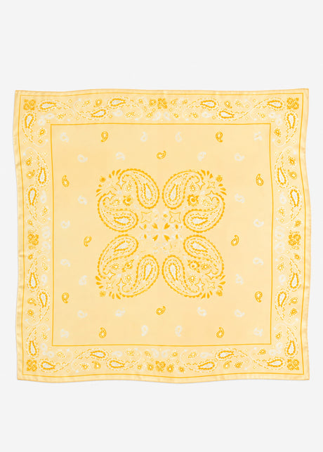 Halstuch mit Bandana-Print - gelb by SASSYCLASSY