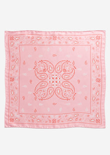 Halstuch mit Bandana-Print - rosa