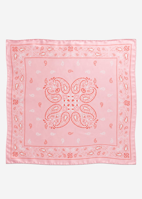 Halstuch mit Bandana-Print - rosa by SASSYCLASSY
