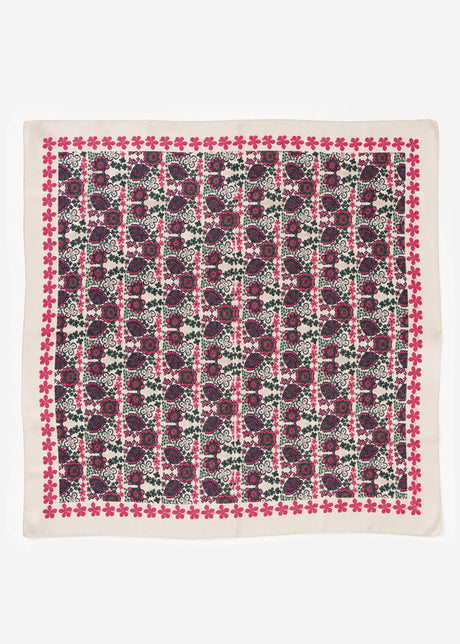 Halstuch mit floraler Musterung - pink by SASSYCLASSY