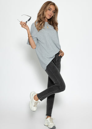 Highwaist Skinny Jeans - gray