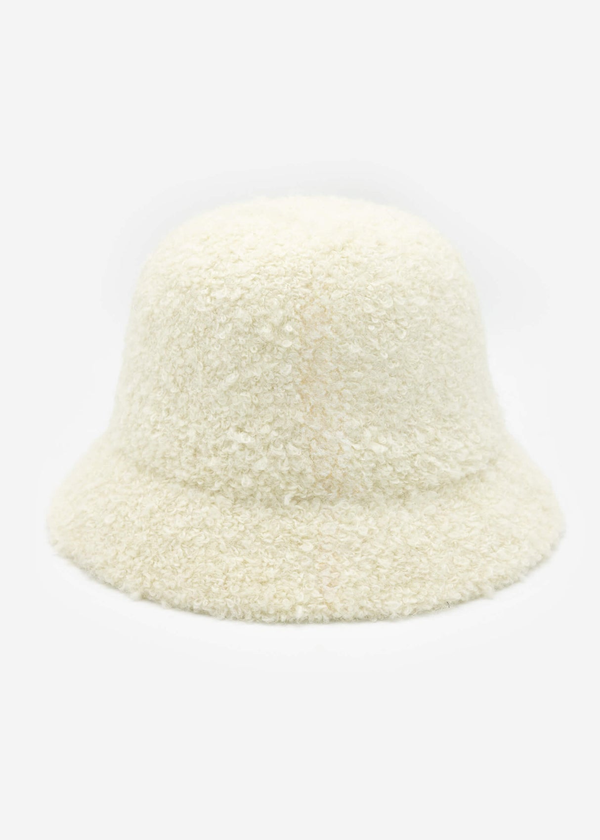 Teddy fur hat - off-white