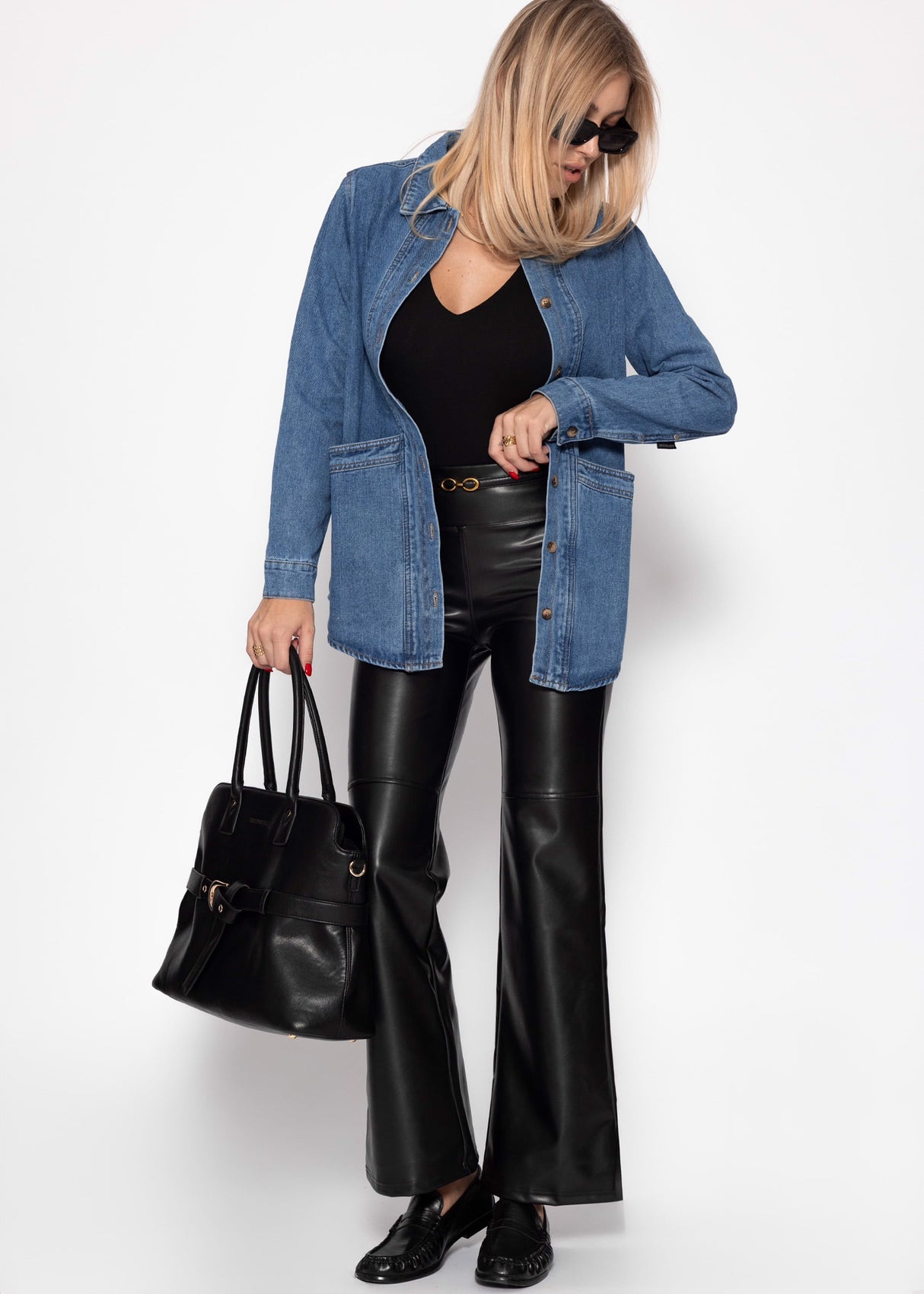 Jeansjacke - blau