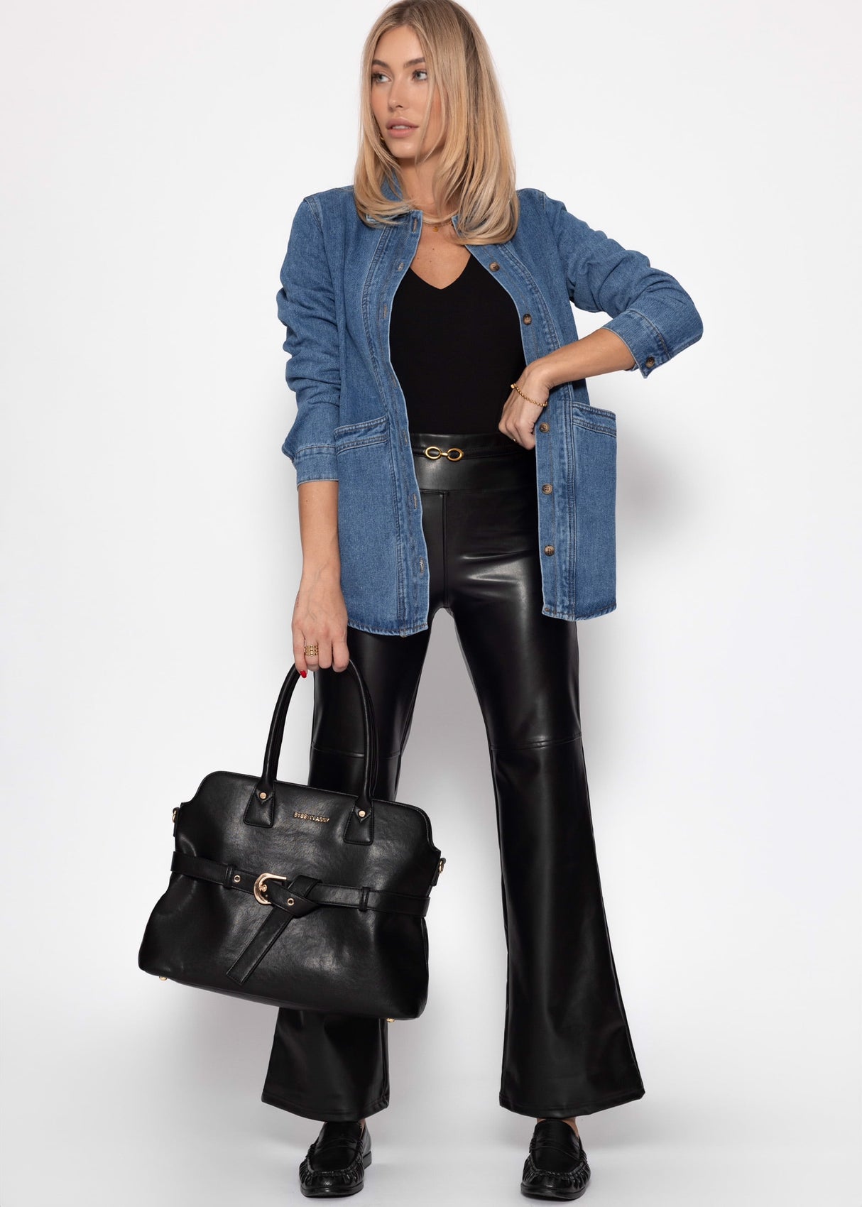 Jeansjacke - blau