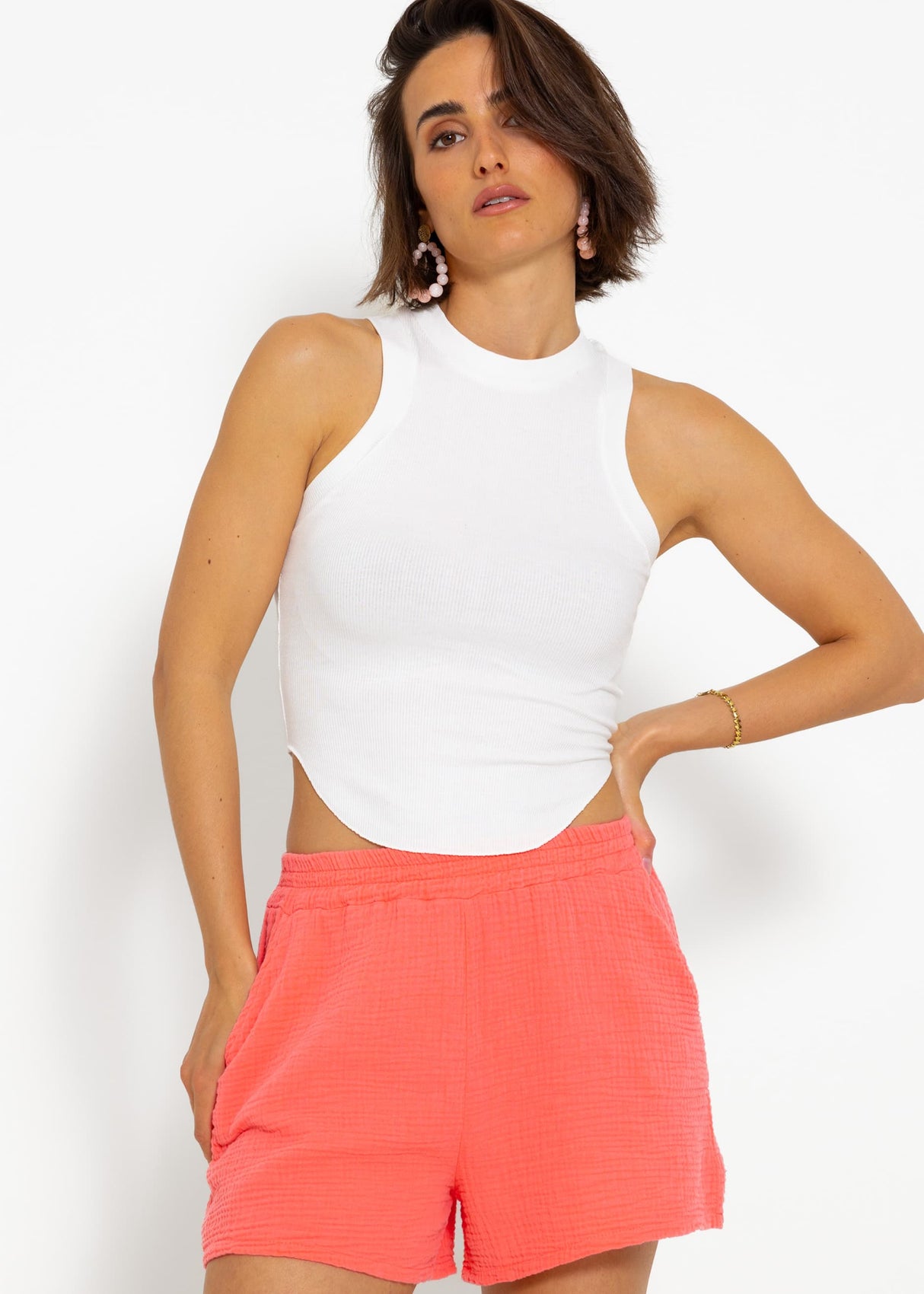 Jersey Top - offwhite