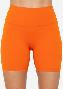Kurze Sportleggings - orange