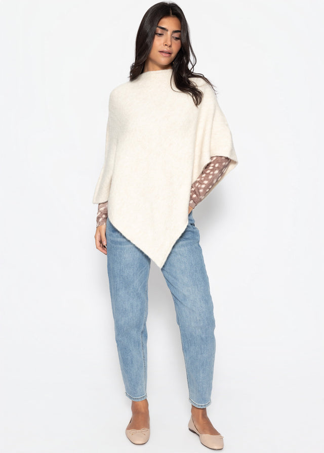 Langarmshirt mit Bambi-Print - taupe