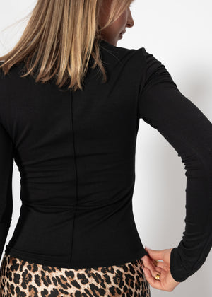 Long-sleeved shirt - black