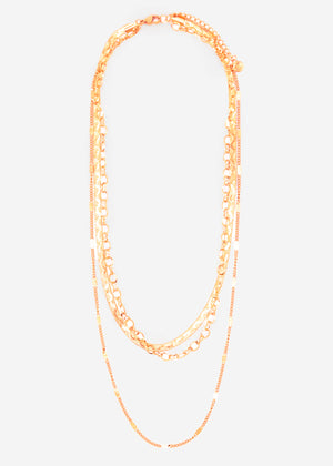 Layering Halskette - gold