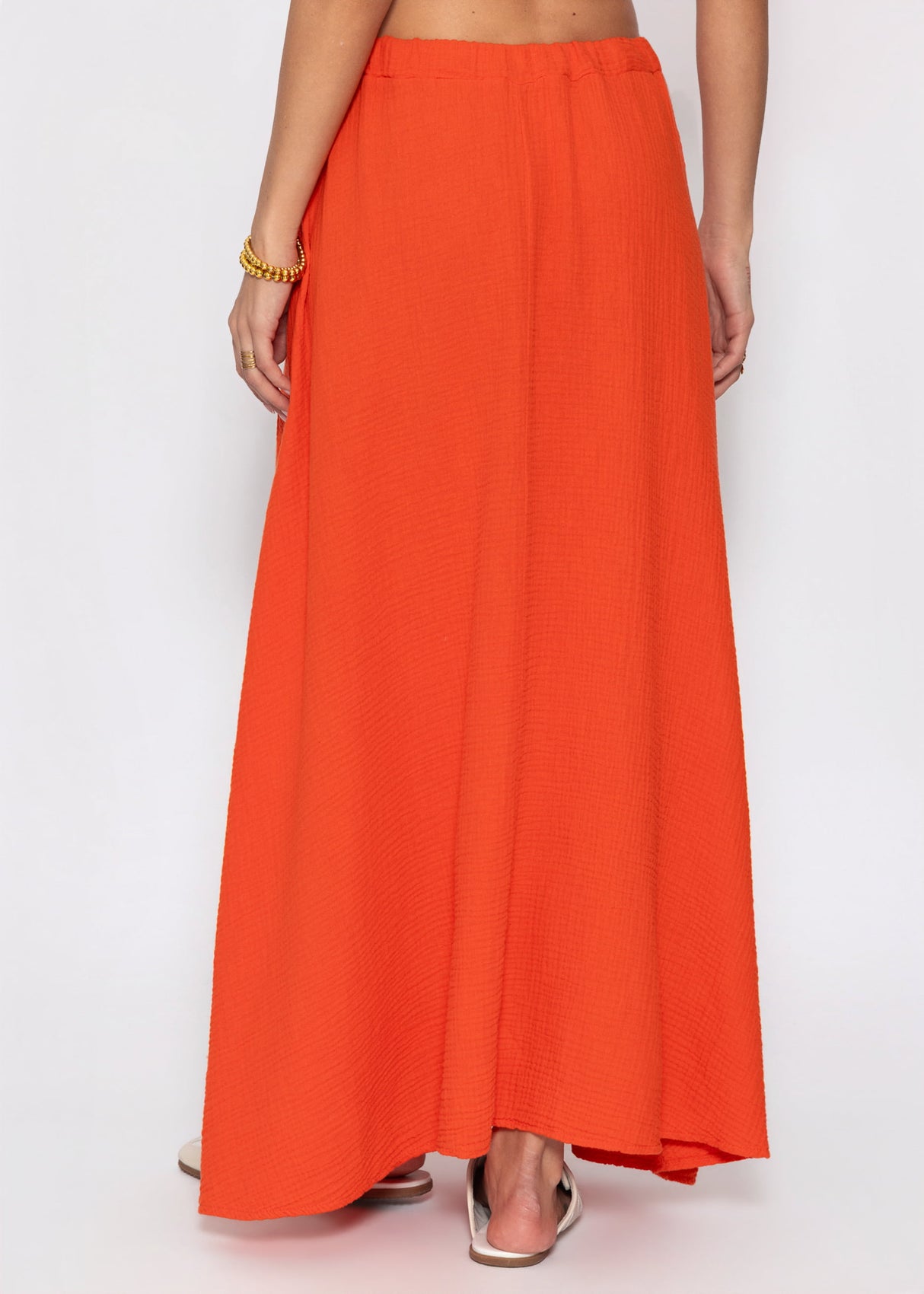 Maxi Musselin Rock - orange
