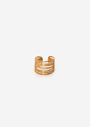 Multiple ring - gold