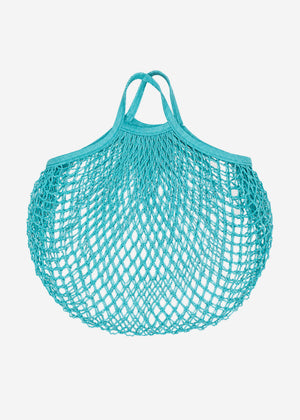 Mesh-Netztasche - blau