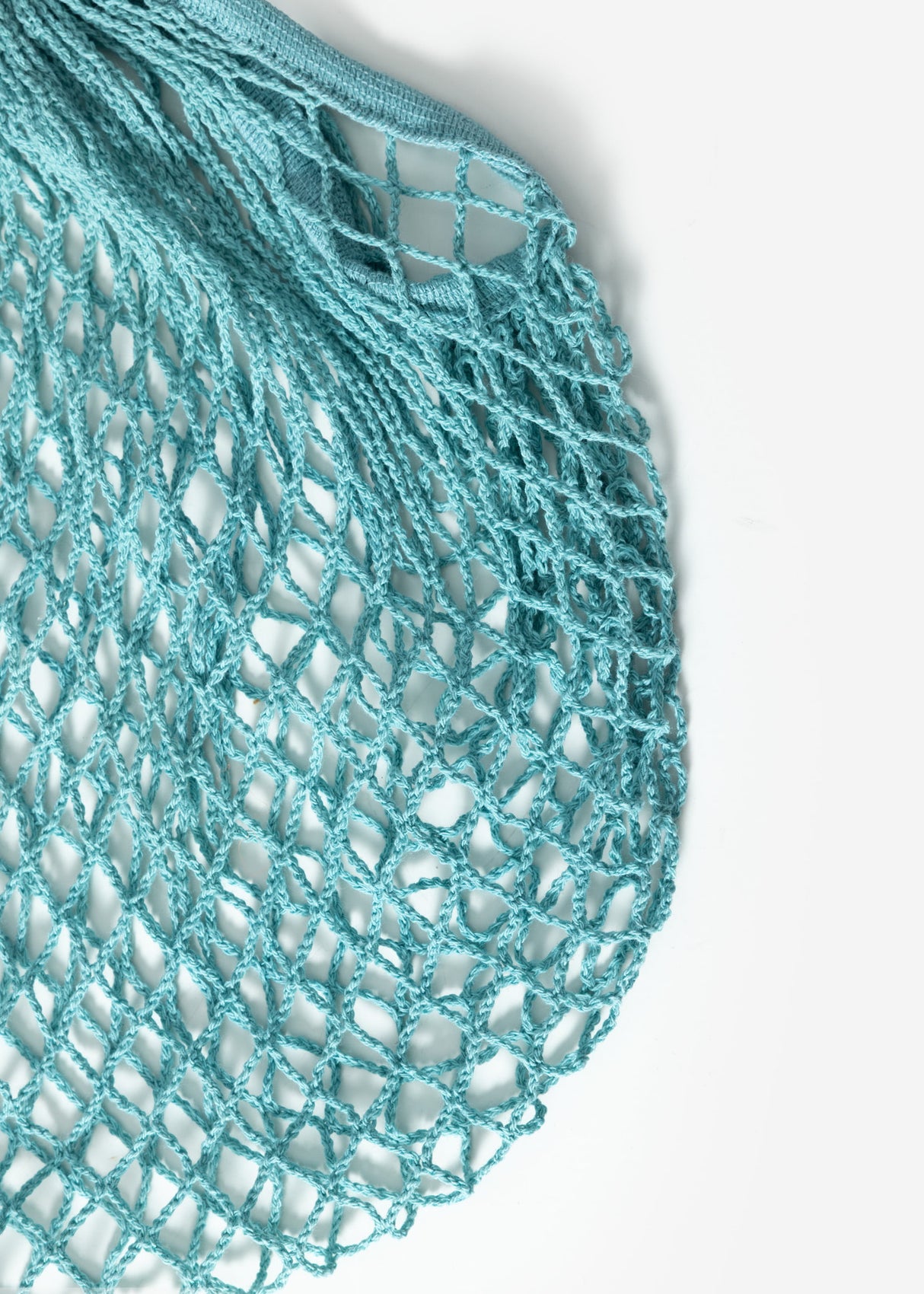 Mesh-Netztasche - blau