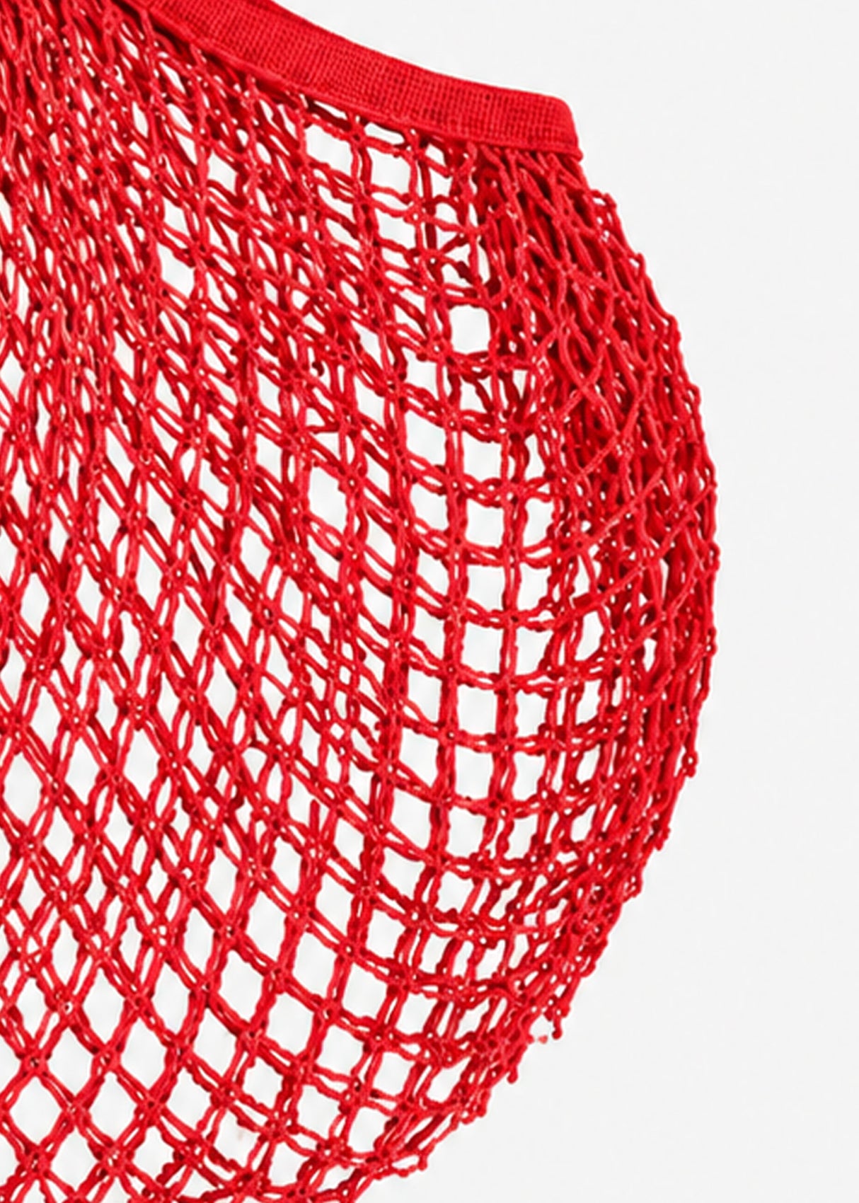 sassyclassy Mesh-Netztasche - rot