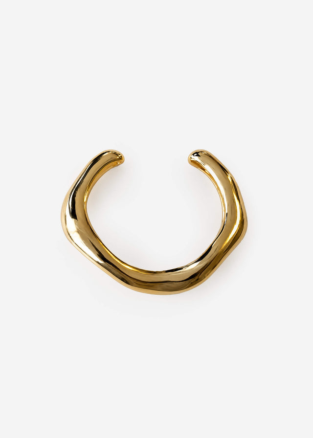 Minimalistischer Armreif - gold