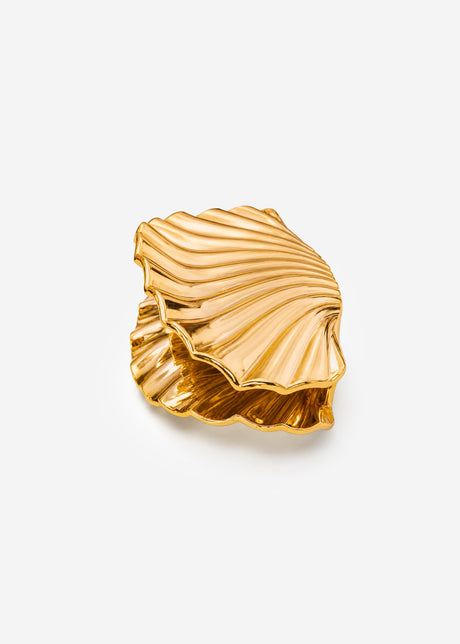 Muschel Haarklammer - gold by SASSYCLASSY