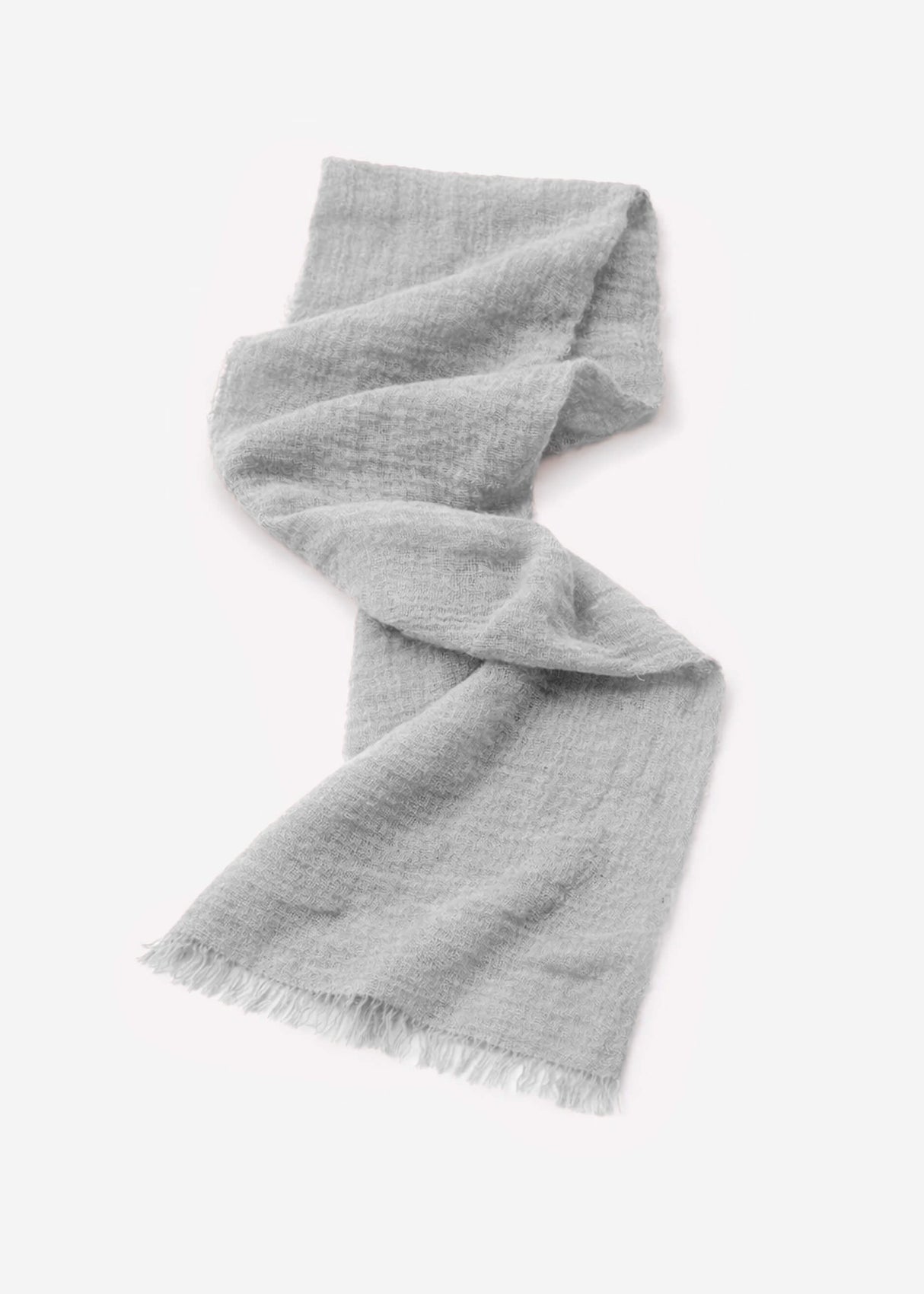 Musselin Schal - grau
