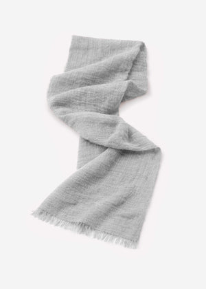 Musselin Schal - grau