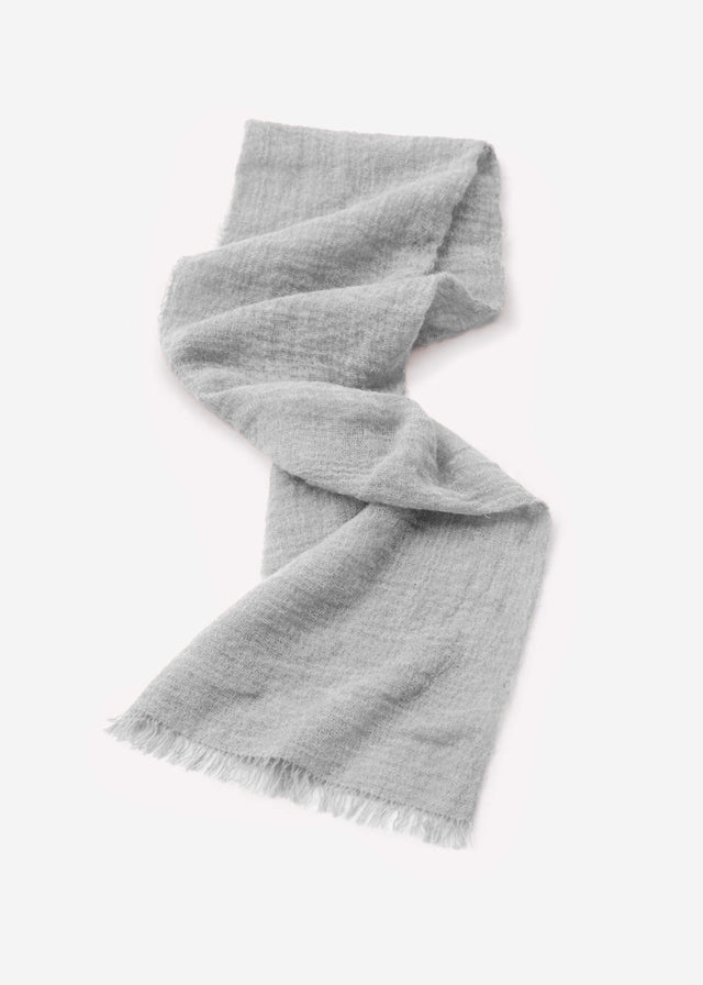 Muslin scarf - grey