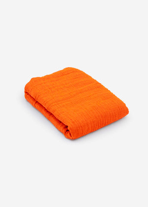 Muslin scarf, orange