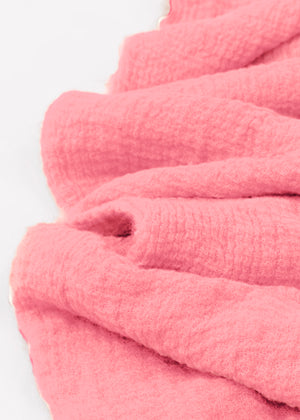 Muslin scarf - pink