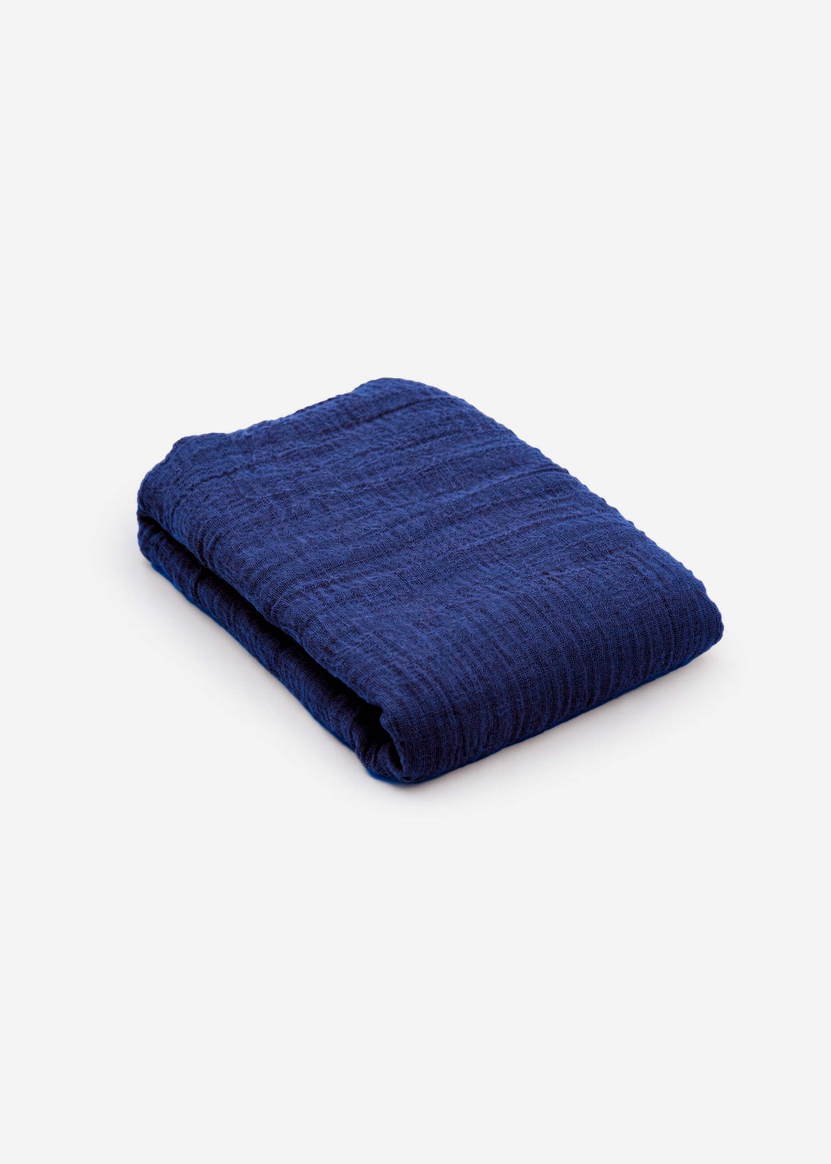 Musselin Schal - royalblau