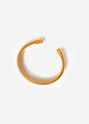 Open bangle - gold