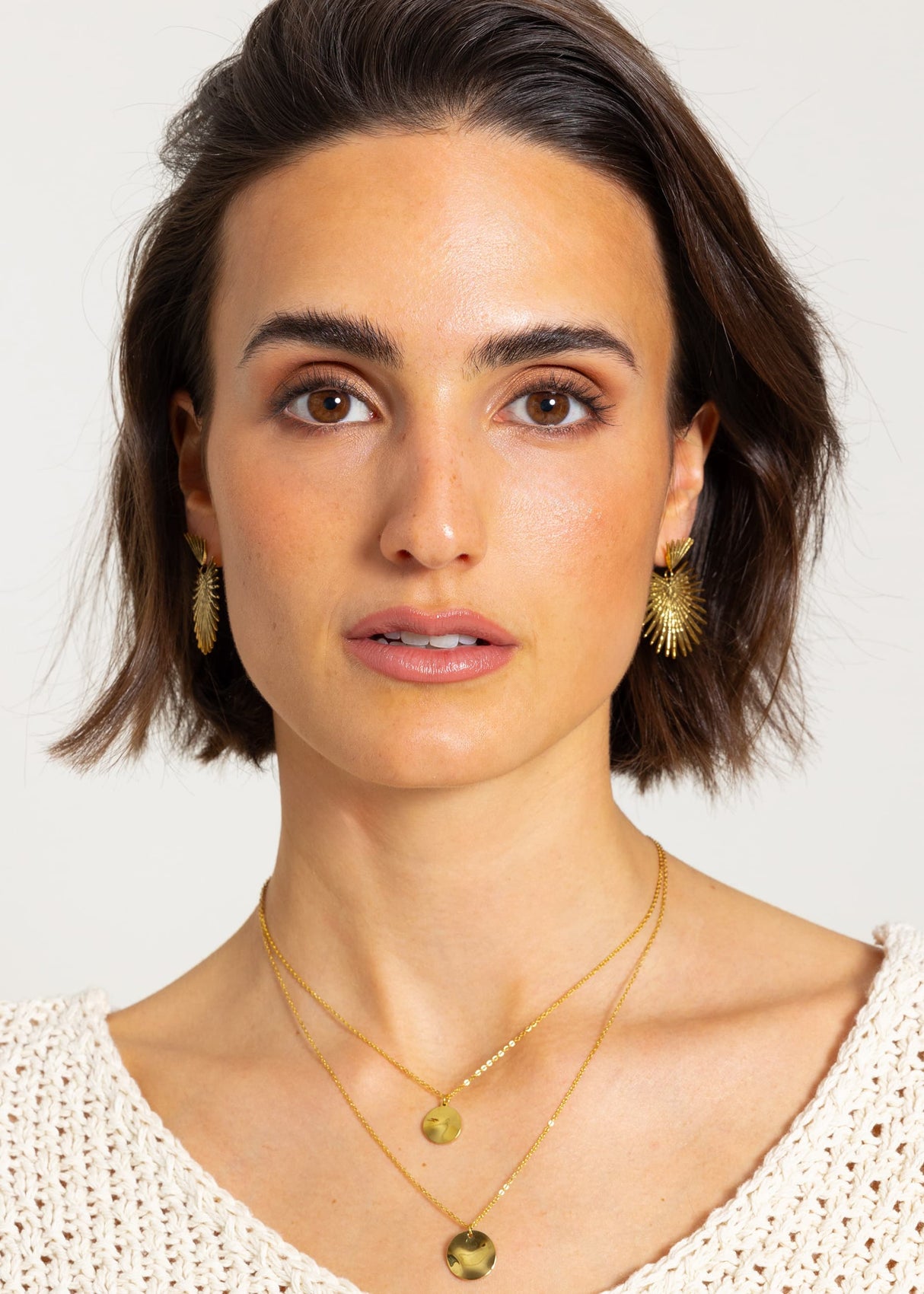 Ohrstecker, gold