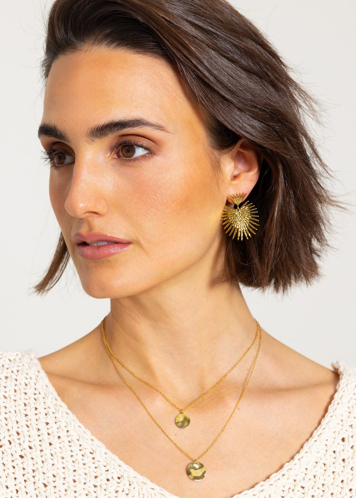Ohrstecker, gold
