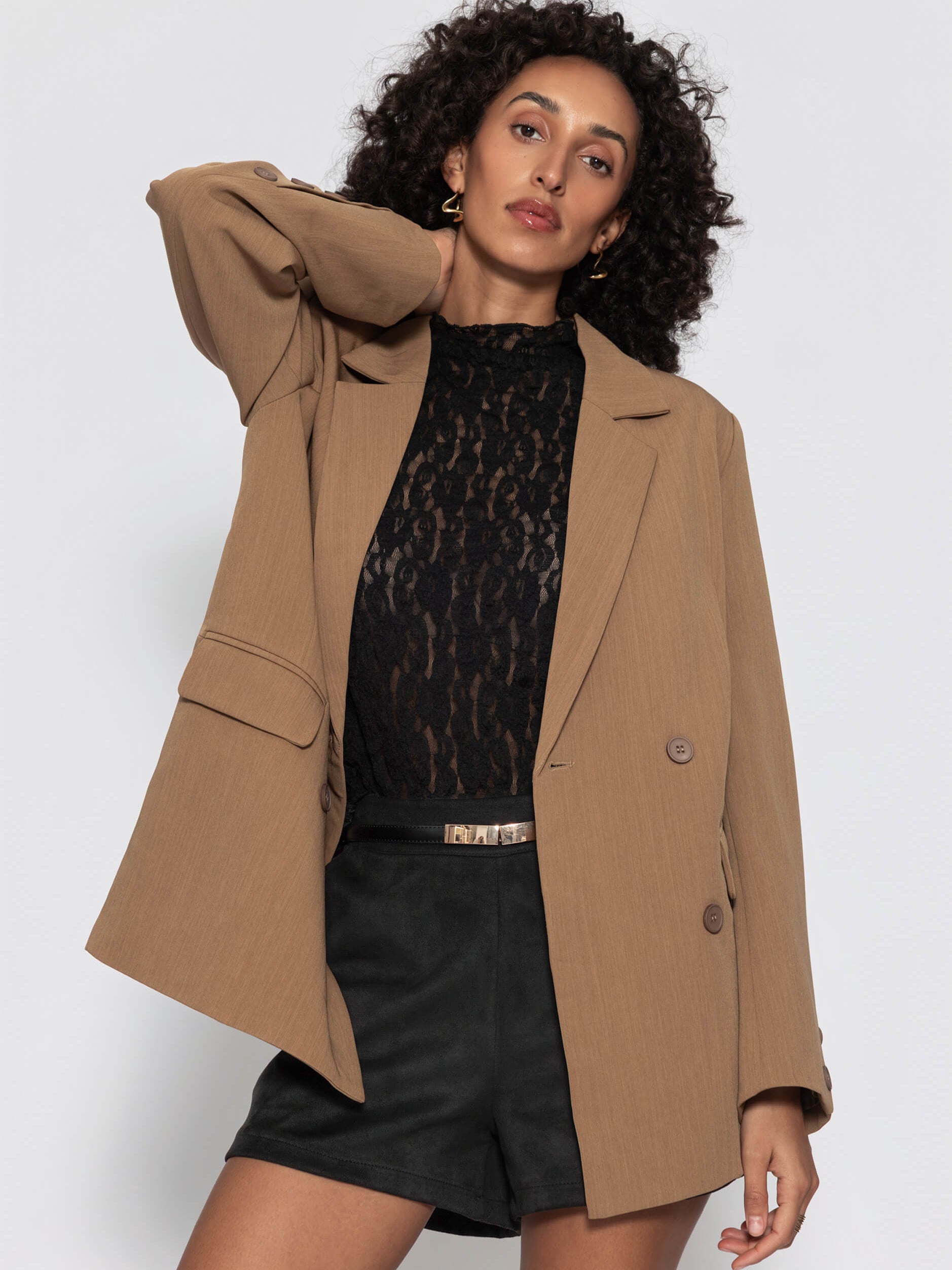 Oversize Blazer - camel