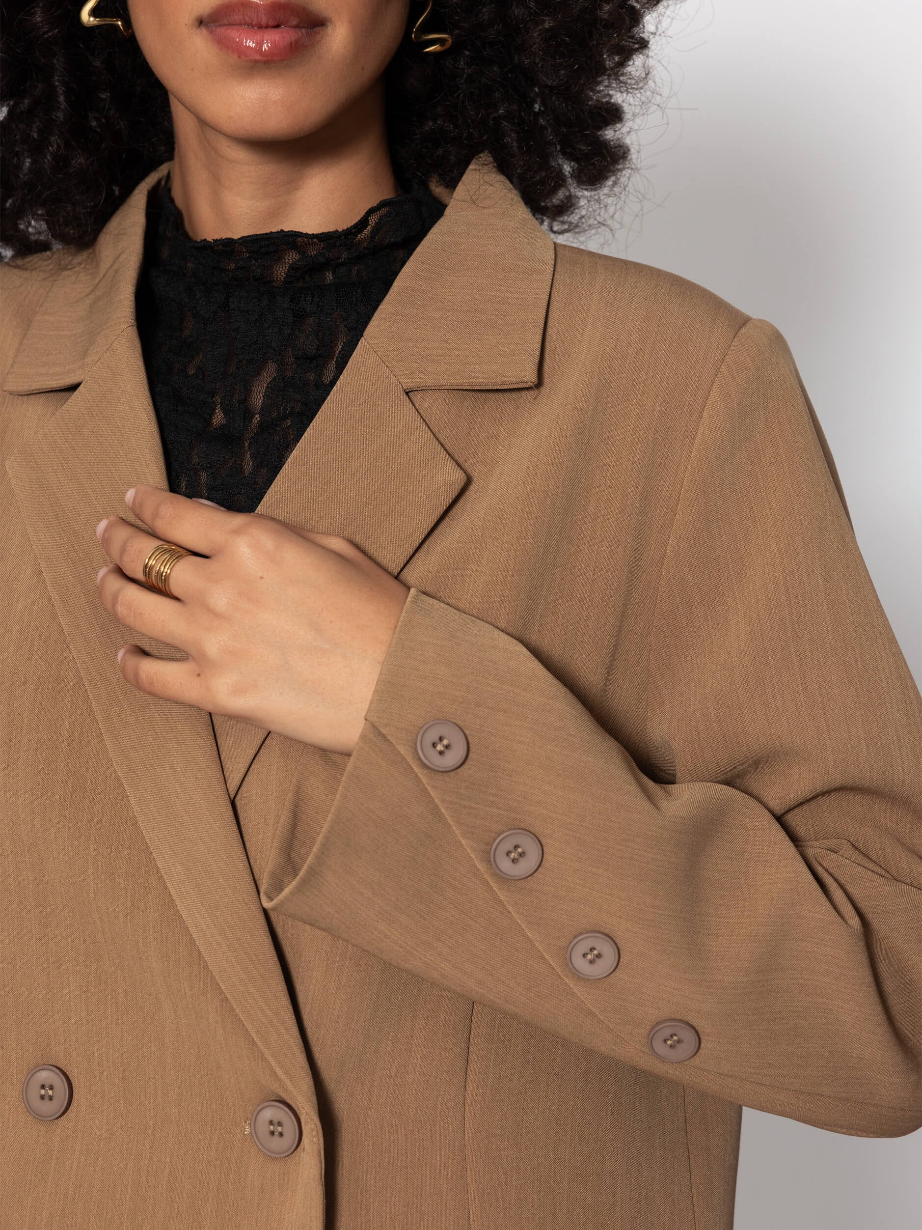 Oversize Blazer - camel