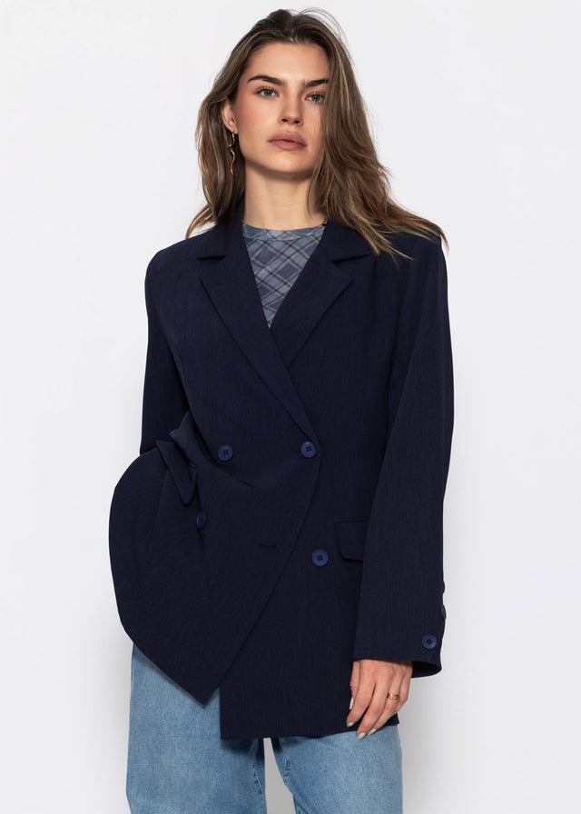 Oversize Blazer - dunkelblau