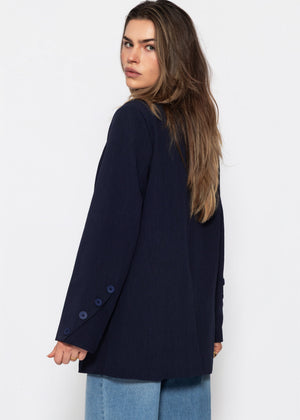 Oversize Blazer - dunkelblau