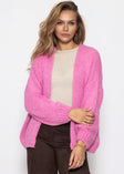 Oversize Cardigan - pink