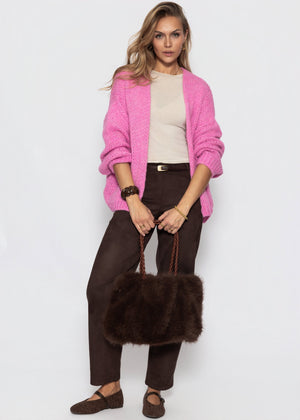 Oversize Cardigan - pink
