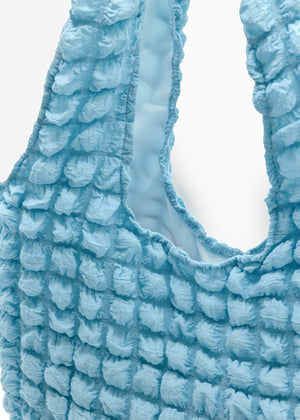 Puffer Shopper - hellblau