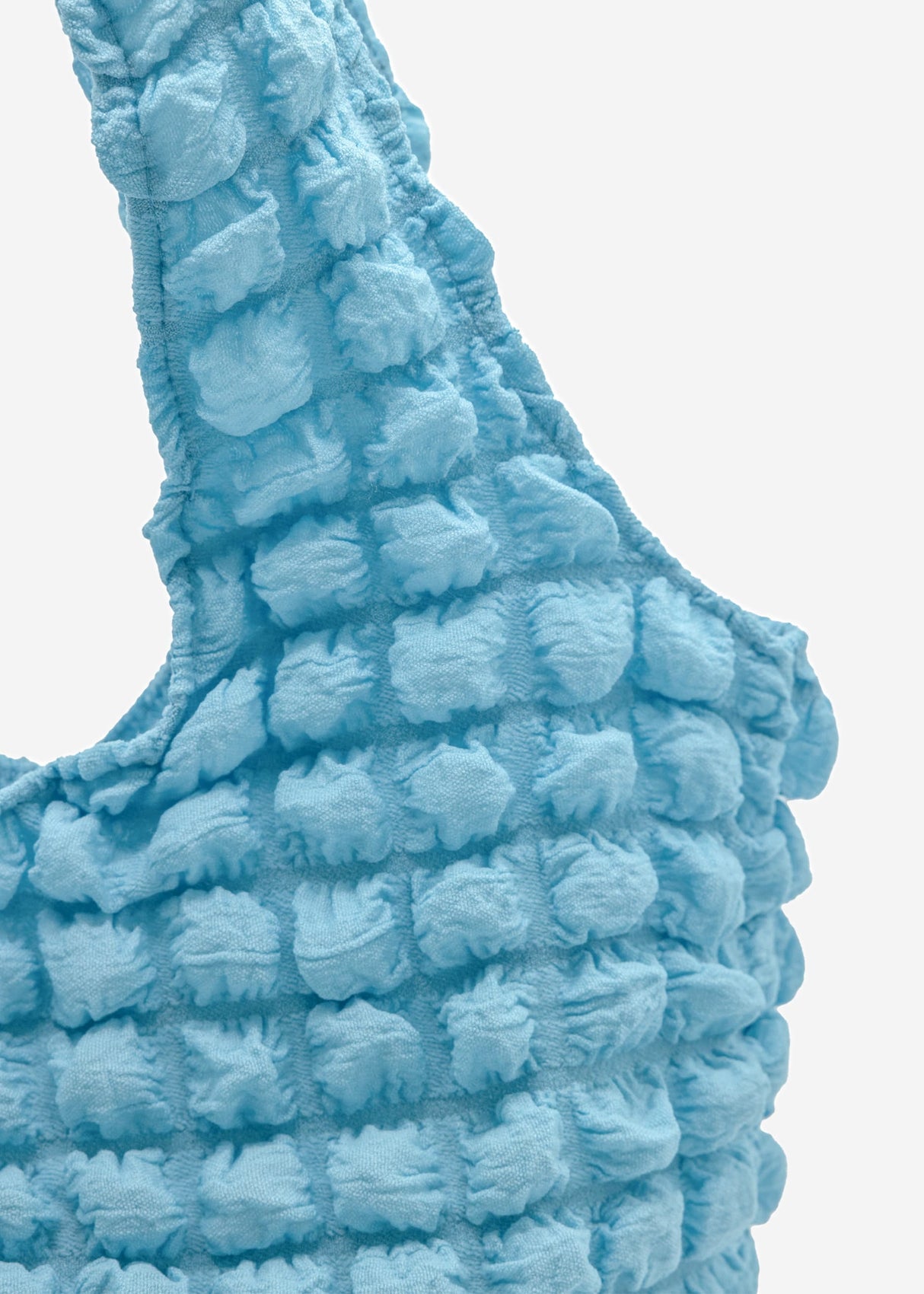 Puffer Shopper - hellblau