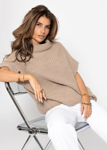Pullunder mit Turtleneck - beige