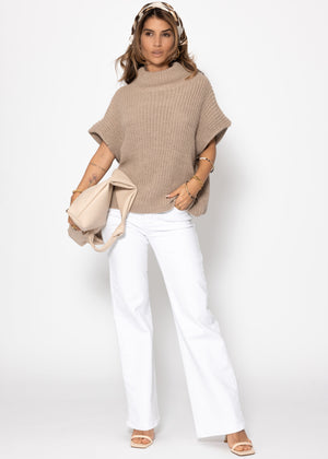 Pullunder mit Turtleneck - beige