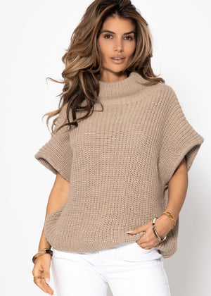 Pullunder mit Turtleneck - beige