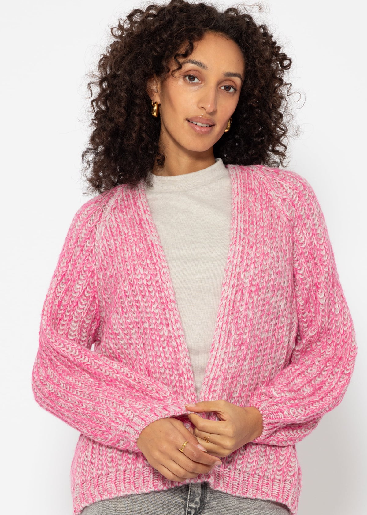 Zara Pink Raglan Raglan cardigan - pink – SASSYCLASSY