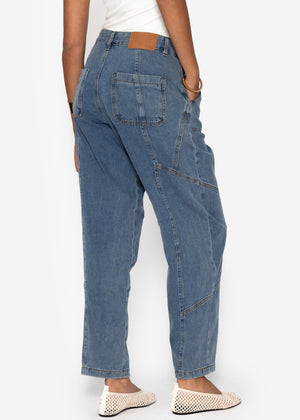 Relaxed Fit Jeans - blau
