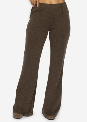 Ripphose mit Biesennaht - braun
