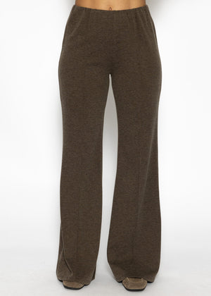 Ripphose mit Biesennaht - braun