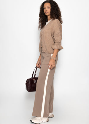 Round neck T-shirt - light beige