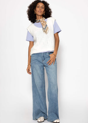 Round neck T-shirt - lilac