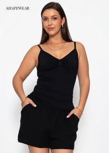 Sculpting Shapewear Top - schwarz