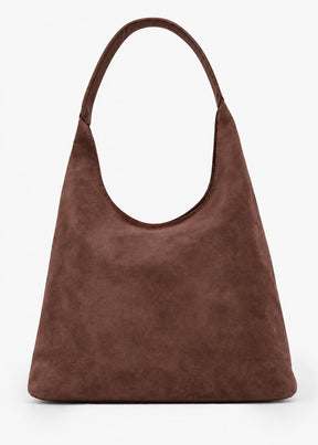 Shopper in Wildleder-Optik - braun